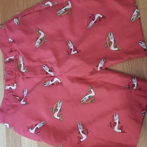 Sz 12 fish shorts Liquid Flow trout